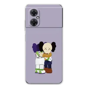 Чехлы для Xiaomi Redmi Note 11R - Bearbrick Louis Vuitton (PREMIUMPrint) (Дружба Беарбрик)