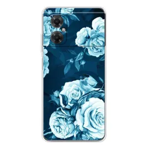 Чехлы (ART) Цветы на Xiaomi Redmi Note 11R (VPrint) (Блактині бутони)