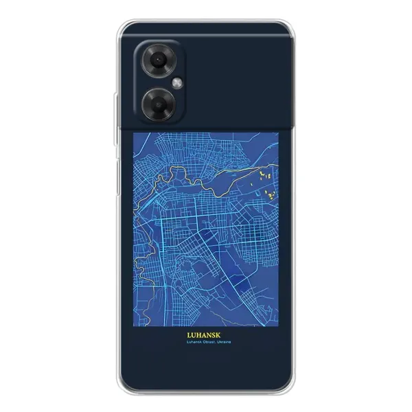 Чохол з принтом «Луганськ» для Xiaomi Redmi Note 11R