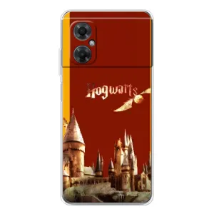 Чехлы с Гарри Поттером для Xiaomi Redmi Note 11R (AlphaPrint) (Hogwarts)
