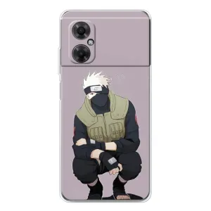 Чехлы Персонажи Аниме Наруто для Xiaomi Redmi Note 11R (AlphaPrint) (Какаши)