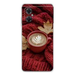 Чохол з унікальним дизайном 'Осінь з кавою' для Xiaomi Redmi Note 11R (Кава на ковдрі)