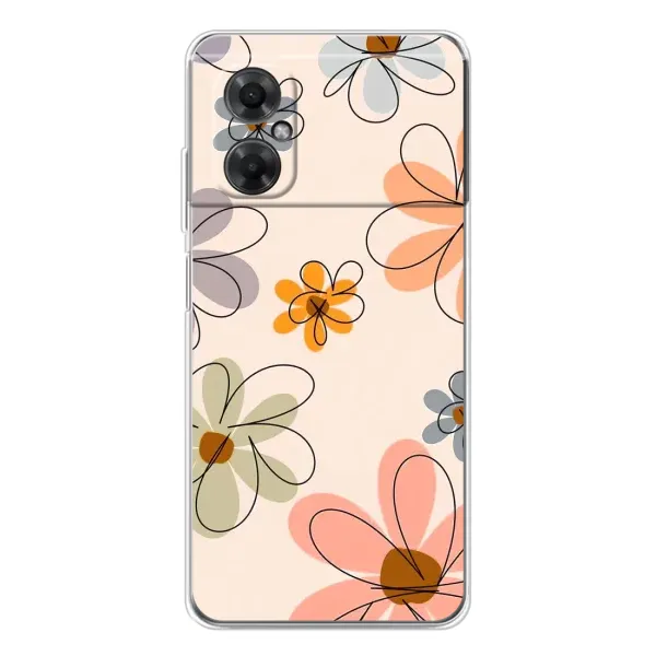 Чехол с принтом «Разноцветные цветы» для Xiaomi Redmi Note 11R