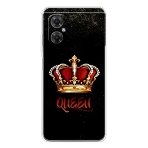 Чехол с Короной Редми Ноут 11р - (AlphaPrint) (Корона короля)