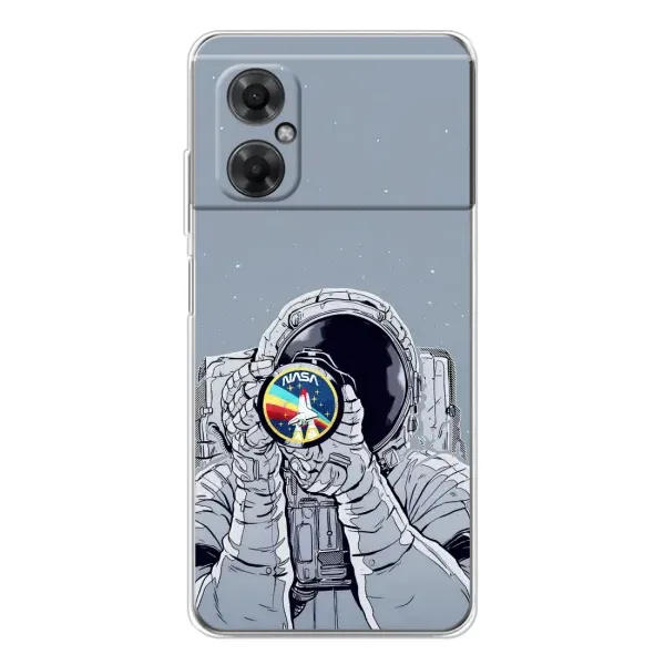 Чехол с принтом «Космонавт фото» для Xiaomi Redmi Note 11R Чехол с принтом «Космонавт фото» для Xiaomi Redmi Note 11R