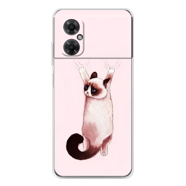 Чохол з принтом «Котик падає» для Xiaomi Redmi Note 11R Чохол з принтом «Котик падає» для Xiaomi Redmi Note 11R