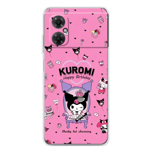 Чехол с принтом «KUROMI» для Xiaomi Redmi Note 11R