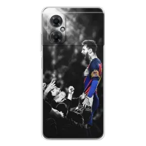 Чехлы Месси для Xiaomi Redmi Note 11R (AlphaPrint) (Lionel Messi)