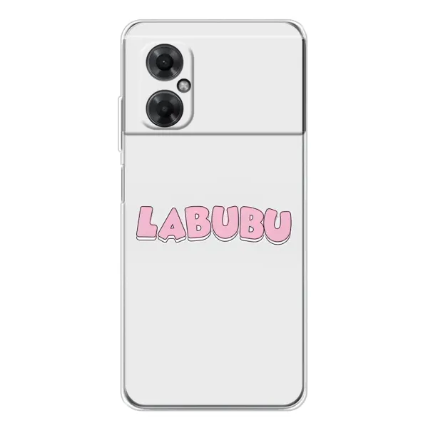 Чехол с принтом «Лого Лабубу» для Xiaomi Redmi Note 11R Чехол с принтом «Лого Лабубу» для Xiaomi Redmi Note 11R