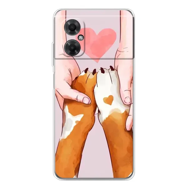 Чехол с принтом «Любовь к собакам» для Xiaomi Redmi Note 11R