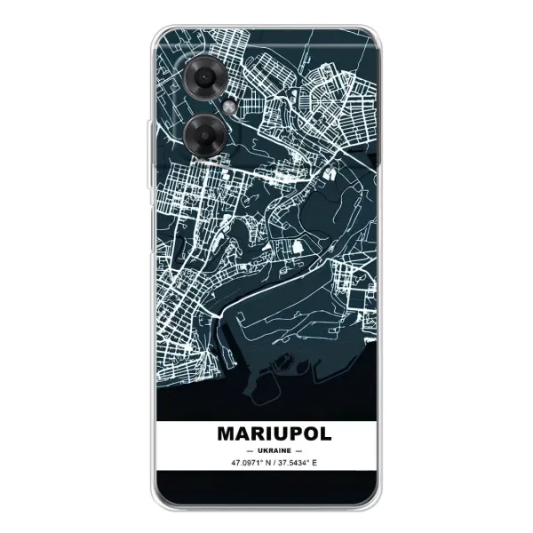 Чохол з принтом «Маріуполь» для Xiaomi Redmi Note 11R