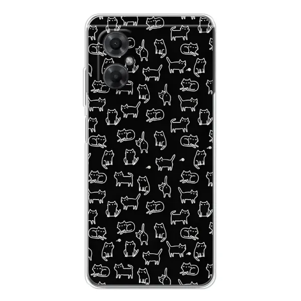 Чохол з принтом «Маленькі котики» для Xiaomi Redmi Note 11R