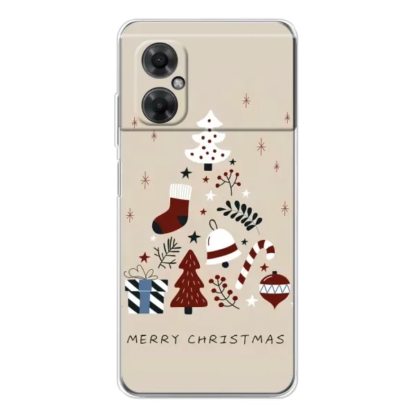 Чехол с принтом «Merry Christmas» для Xiaomi Redmi Note 11R