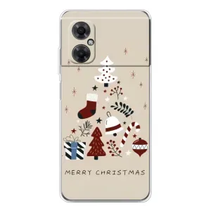 Рождественские Чехлы для Xiaomi Redmi Note 11R (VPrint) (Merry Christmas)