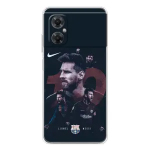 Чехлы Месси для Xiaomi Redmi Note 11R (AlphaPrint) (Месси 10)