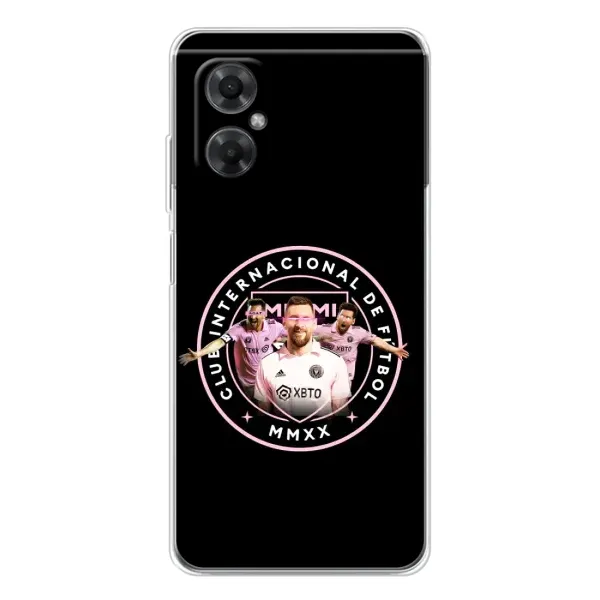 Чохол з принтом «Мессі в лого» для Xiaomi Redmi Note 11R Чохол з принтом «Мессі в лого» для Xiaomi Redmi Note 11R