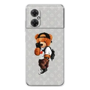 Брендновые Чехлы для Xiaomi Redmi Note 11R - (PREMIUMPrint) (Мишка Луи)