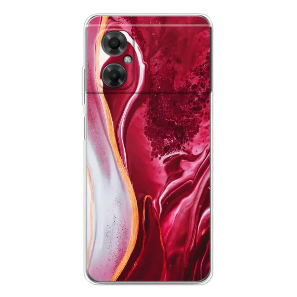 Чехол с принтом «Мрамор красный» для Xiaomi Redmi Note 11R Чехол с принтом «Мрамор красный» для Xiaomi Redmi Note 11R