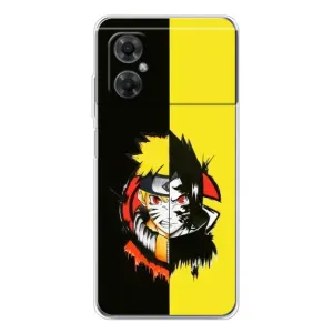 Naruto Anime Чехлы для Редми Ноут 11р (AlphaPrint) (Наруто-Итачи)