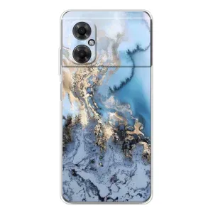 Мраморный чехол на Xiaomi Redmi Note 11R (VPrint) (Нежный мрамор)