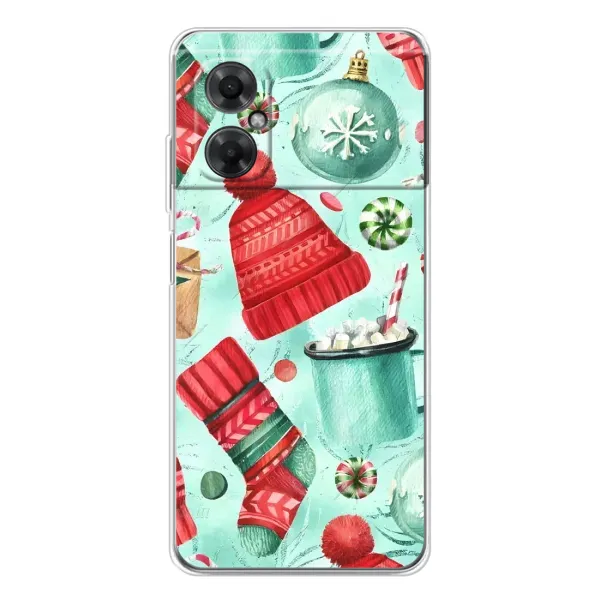 Чехол с принтом «Одежда НГ» для Xiaomi Redmi Note 11R Чехол с принтом «Одежда НГ» для Xiaomi Redmi Note 11R