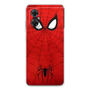 Чехол с человеком пауком для Xiaomi Redmi Note 11R - (AlphaPrint) (Паук (Марвел))