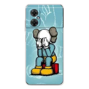 Чехлы для Xiaomi Redmi Note 11R - Bearbrick Louis Vuitton (PREMIUMPrint) (Плач Bearbrick)