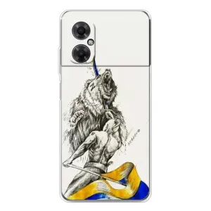 Чехлы Доброго вечора, ми за України для Редми Ноут 11р (AlphaPrint) (Победа)