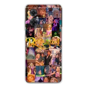 Чехол Рапунцель для Xiaomi Redmi Note 11R (Коллаж Рапунцель)