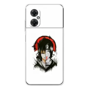 Чехлы на тему: Итачи Учиха для Xiaomi Redmi Note 11R (AlphaPrint) (разный Итачи)