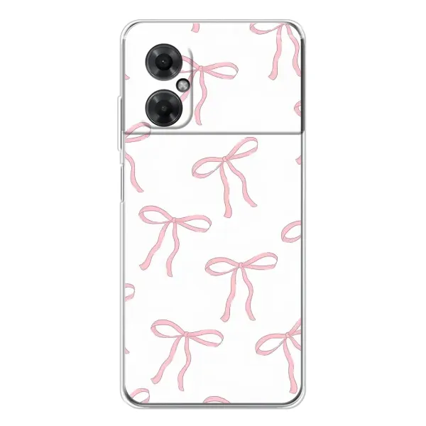 Чехол с принтом «Розовые бантики» для Xiaomi Redmi Note 11R