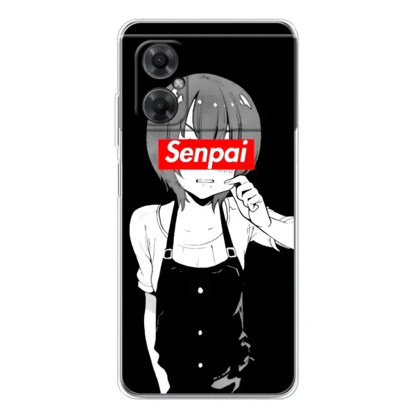 Чехол с принтом «Senpai» для Xiaomi Redmi Note 11R Чехол с принтом «Senpai» для Xiaomi Redmi Note 11R