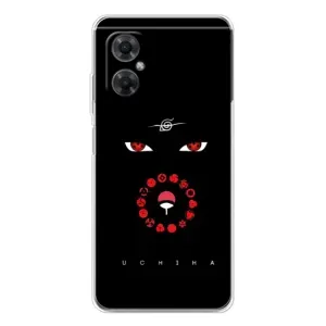 Чехлы на тему: Итачи Учиха для Xiaomi Redmi Note 11R (AlphaPrint) (глаза Итачи)