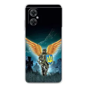 Чехлы с картинкой ЗСУ для Xiaomi Redmi Note 11R (AlphaPrint) (Солдат ЗСУ)