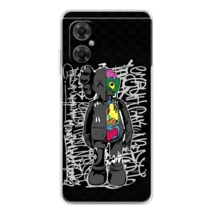 Чехлы для Xiaomi Redmi Note 11R - Bearbrick Louis Vuitton (PREMIUMPrint) (Стиль Bearbrick)