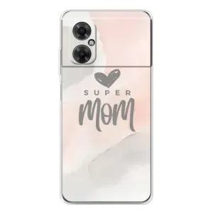 Чехлы для мамы на Xiaomi Redmi Note 11R (Супер мама)
