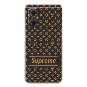 Чехол для Xiaomi Redmi Note 11R с картинкой Supreme (AlphaPrint) (Supreme LV)