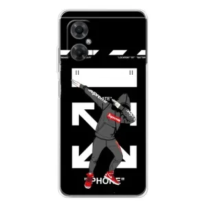 Чехол для Xiaomi Redmi Note 11R с картинкой Supreme (AlphaPrint) (Суприм)