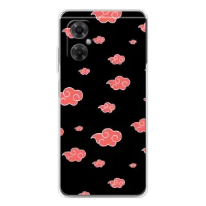 Чехлы Персонажи Аниме Наруто для Xiaomi Redmi Note 11R (AlphaPrint) (Тучки Аниме)