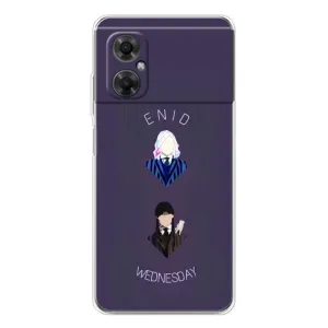 Чехлы Венсдей на Xiaomi Redmi Note 11R Уэнсдей (AlphaPrint) (Уэнздей и подруга)