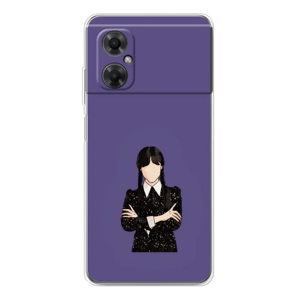 Чехол с принтом «Уэнздей в черном» для Xiaomi Redmi Note 11R