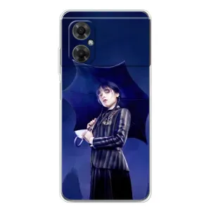 Силиконовый чехол с картинкой для Xiaomi Redmi Note 11R (Венсдей)