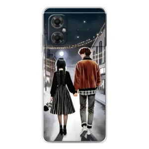 Чехол с дизайном Венздей 2 на Xiaomi Redmi Note 11R (Уэнздей и Тайлер)