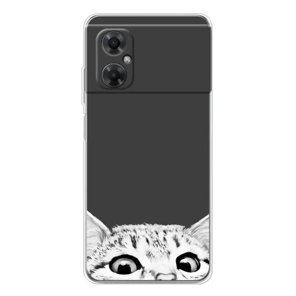 Чохол з принтом «Виглядає котик» для Xiaomi Redmi Note 11R Чохол з принтом «Виглядає котик» для Xiaomi Redmi Note 11R