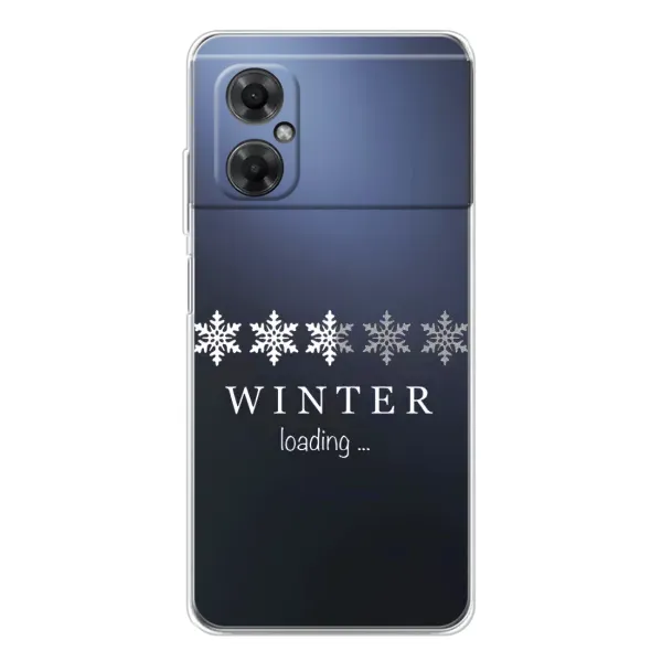 Чехол с принтом «Winter loading» для Xiaomi Redmi Note 11R Чехол с принтом «Winter loading» для Xiaomi Redmi Note 11R