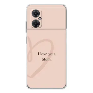 Чехлы для мамы на Xiaomi Redmi Note 11R (Сердце маме)