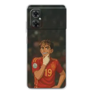 Чохол з футболістом Ламін Ямаль Xiaomi Redmi Note 11R (Ямаль аніме)