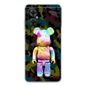Чехлы для Xiaomi Redmi Note 11R - Bearbrick Louis Vuitton (PREMIUMPrint) (Яркий Bearbrick)