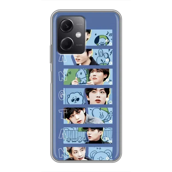 Чехол с принтом «Bangtan» для Xiaomi Redmi Note 12 (5G) Чехол с принтом «Bangtan» для Xiaomi Redmi Note 12 (5G)