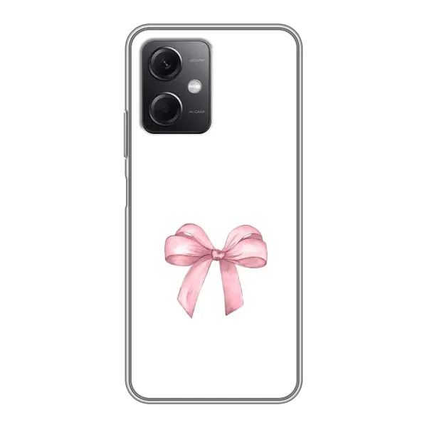 Чохол з принтом «Бант дизайн» для Xiaomi Redmi Note 12 (5G)